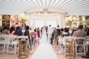 Nigerian African wedding at Gaylord Palms in Kissimmee by Top Orlando wedding photographer