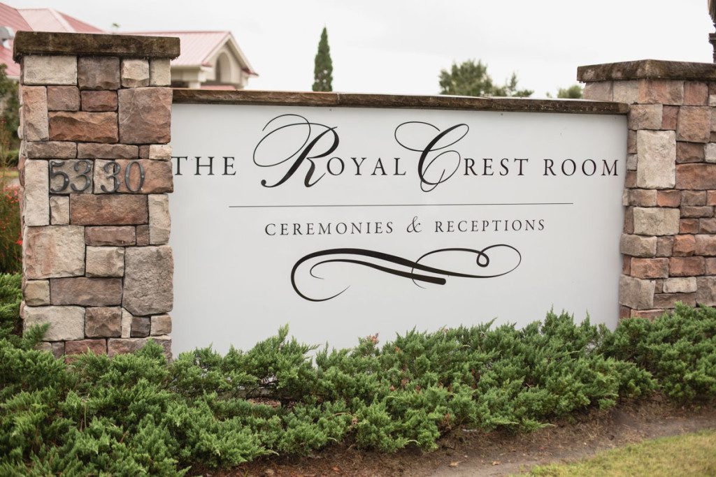 Royal Crest Room St. Cloud wedding by top Orlando photographer