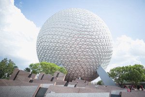 Epcot engagement session by top orlando wedding photographer