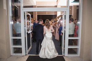 Sarasota beach church wedding by top Orlando wedding photographer and videographer