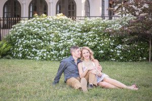 Surprise proposal and engagement at Lake Eola downtown by top Orlando wedding photographer and videographer