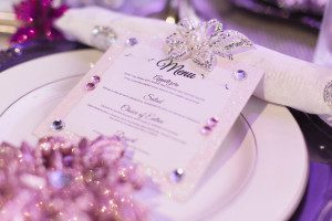 Heaven Event Center wedding photography for purple sparkle Winter theme by top Orlando LGBT Same Sex photographer