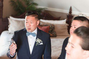 Top Orlando wedding photographer captures rustic chic DIY wedding at the Holy Trinity Reception Center including traditional Vietnamese tea ceremony