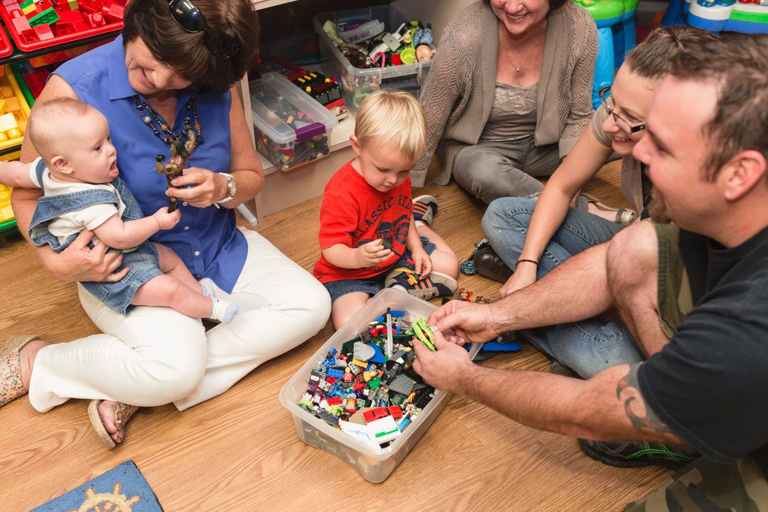 Fun family photography session at the Ronald McDonald House by top Orlando wedding photographer