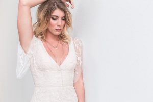 Top Orlando wedding photographer captures Bridal fashion editorial photography for One & Only wedding salon in downtown Orlando