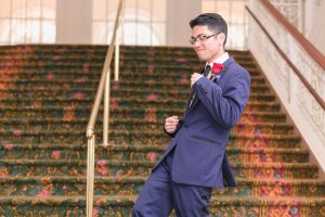 Orlando wedding photographer captures Beauty and the Beast themed Disney wedding at the pavilion and grand floridian