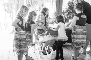 Under the sea Mermaid themed baby shower photography at Paradise Cove by top Orlando event and family photographer