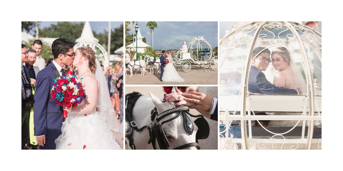 Custom wedding album design from top Orlando wedding photographer and videographer
