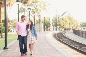 Romantic surprise proposal photography by top Orlando wedding and engagement photographer