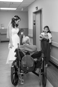 Orlando wedding photographer captures touching wedding at the Florida Hospital