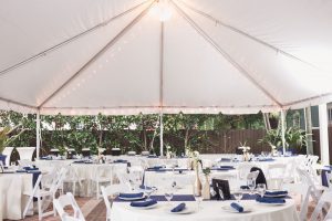 Orlando photographer and videography capture wedding ceremony at the Veranda at Thornton park venue downtown
