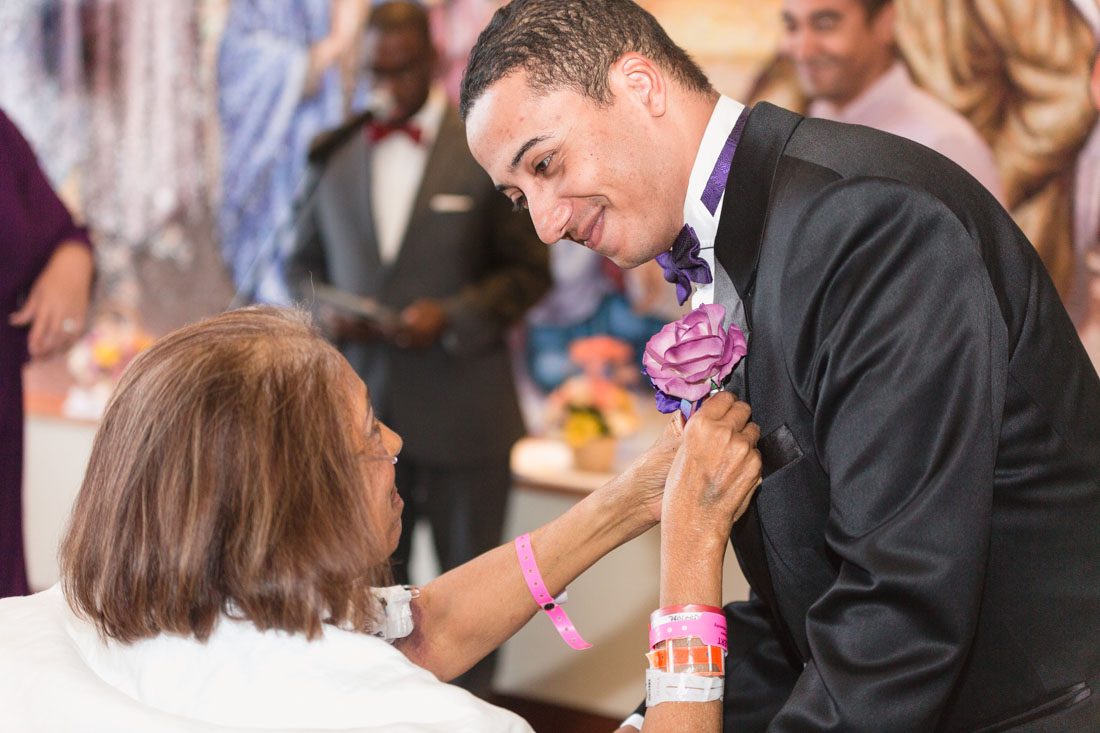Orlando wedding photographer captures touching wedding at the Florida Hospital