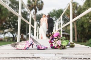 Fun quirky romantic wedding day at the Tavares Pavilion north of Orlando captured by top wedding photographer Captured by Elle