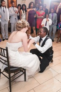 Purple themed wedding at the Tavares Pavilion on the Lake captured by top Orlando wedding photographer and videographer