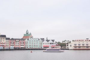 View of Boardwalk Inn for a disney wedding by top Orlando photographer