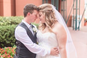 Orlando wedding photographer captures Same sex lgbt Disney wedding at the Swan & Dolphin Resort with reception at the House of Blues in Disney Springs