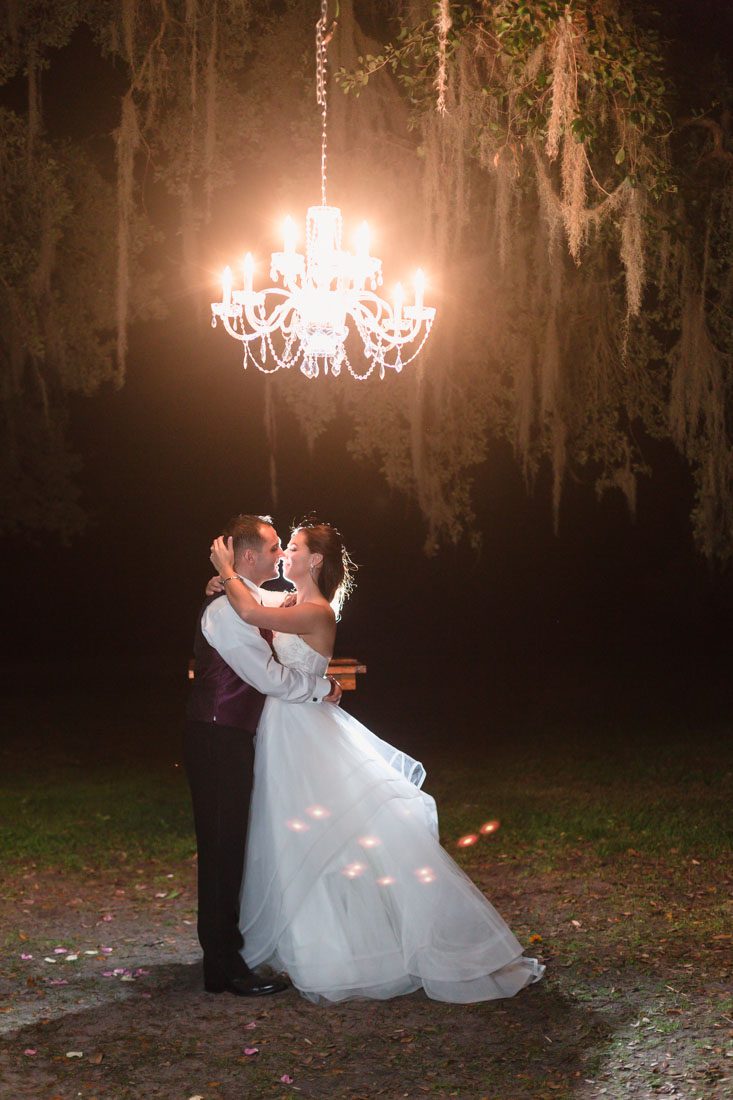 Wedding photography and videography for a romantic outdoor wedding at the Lakeside Ranch in Inverness east of Orlando 