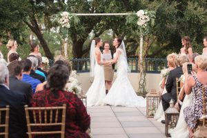 LGBT Lesbian wedding at Timacuan golf club in Lake Mary captured by top Orlando wedding photographer & videographer