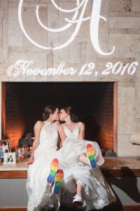 Orlando wedding photographer and videographer captures same sex lgbt wedding at Timacuan in Lake Mary Florida