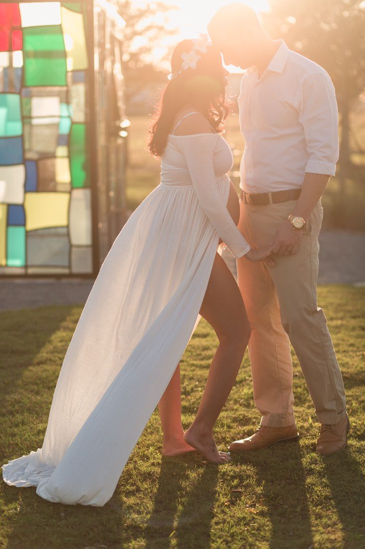Sunset couples portrait photography at Canvas near Lakehouse in Lake Nona
