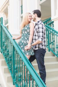 Top Orlando wedding and engagement photographer captures couples photos after a surprise proposal at Disney resort Port Orleans Riverside