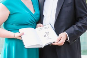Special book he had made to propose to his girlfriend at Disney resort