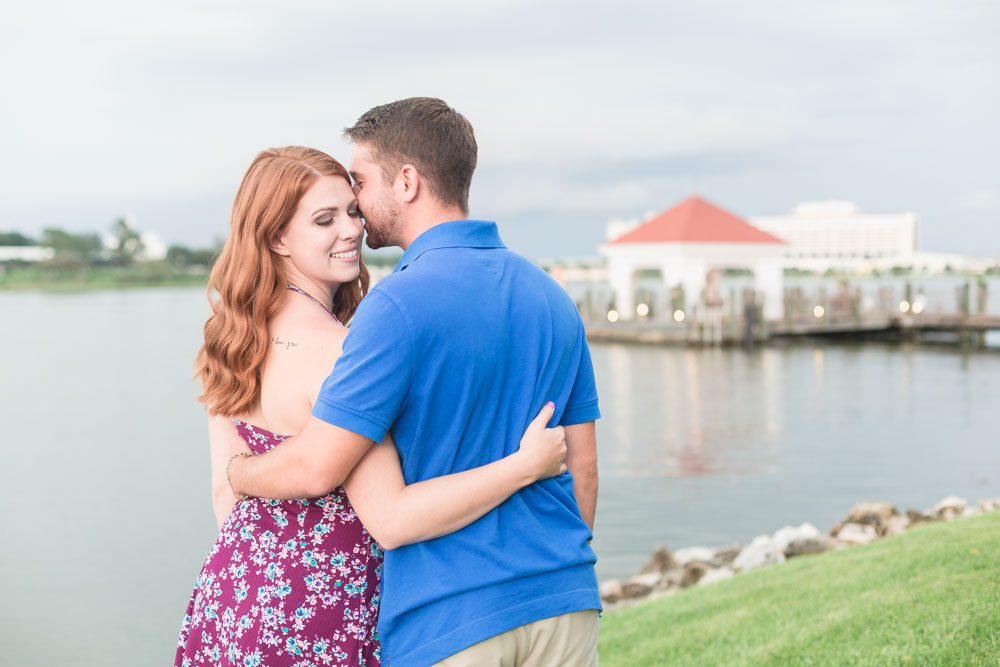 Romantic engagement photography session at the Grand Floridian Disney resort by Orlando top photographer