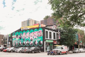 Incredible wall murals in Montreal Canada captured by top Orlando photographer during her travels