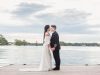 Orlando wedding photographer captures beautiful LGBT elopement at Kraft Azalea gardens on the lake and pier