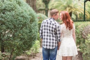 Romantic and candid photojournalistic style engagement session captured by top Orlando wedding photographer in Winter Park Florida