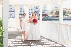 Orlando wedding photographer and videography capture intimate escape wedding at Disney in Orlando, Florida