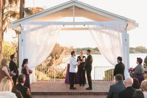 Wedding at Cypress Grove Estate House in downtown Orlando captured by top gay wedding photographer in Orlando
