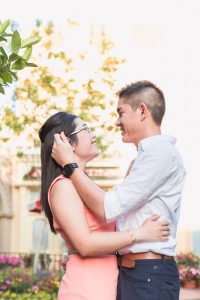 Bright and airy engagement session at Disney World captured by top Orlando photographer