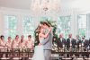Bride and groom share first dance at Luxmore grande estate in winter springs