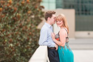 Orlando surprise proposal on a rooftop at The Balcony venue captured by top engagement photographer