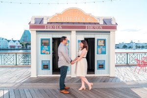 Disney boardwalk beach club yacht club engagement