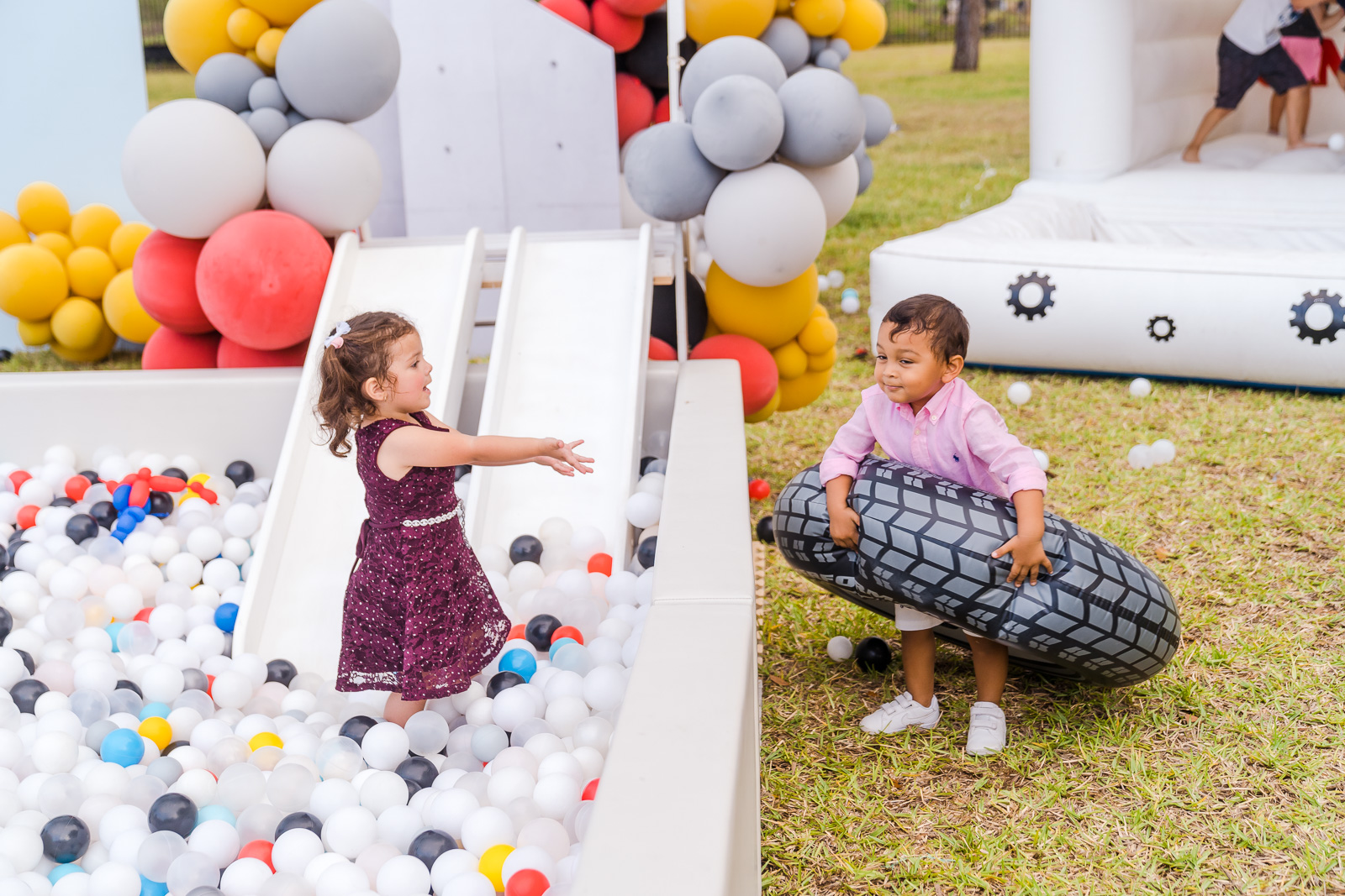 Orlando event photography and videography of luxury kids birthday party