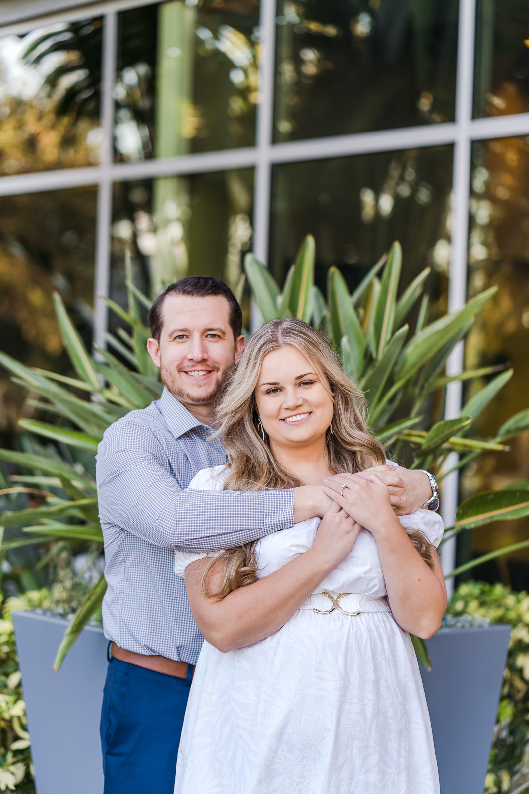 Orlando engagement location that is fun, colorful and playful by best photographer
