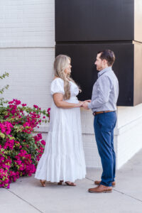 Orlando engagement session location of Lake Nona with top photographer