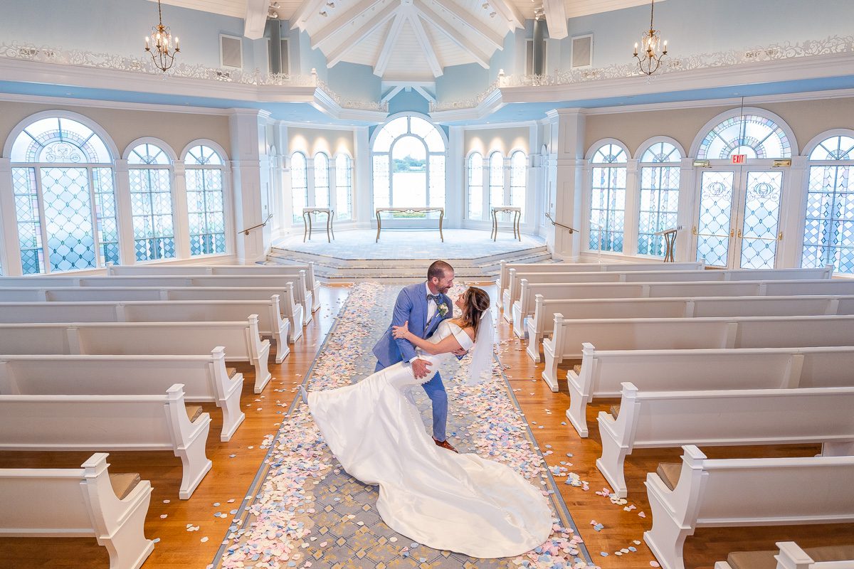 Best Disney Wedding photographer captures portraits at the Wedding Pavilion venue at the Grand Floridian Resort in Orlando