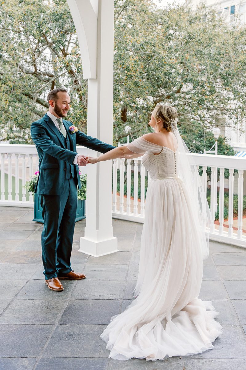 First look at Disney Boardwalk Inn wedding captured by top Orlando photo and video team