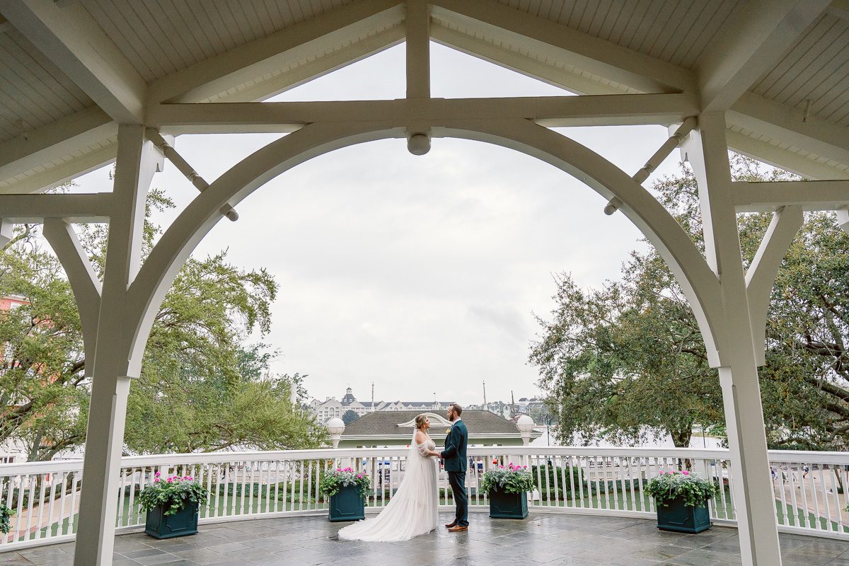 First look at Disney Boardwalk Inn wedding captured by top Orlando photo and video team