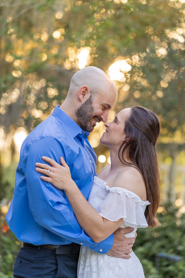 Leu Gardens engagement photo shoot by top Orlando wedding photographer