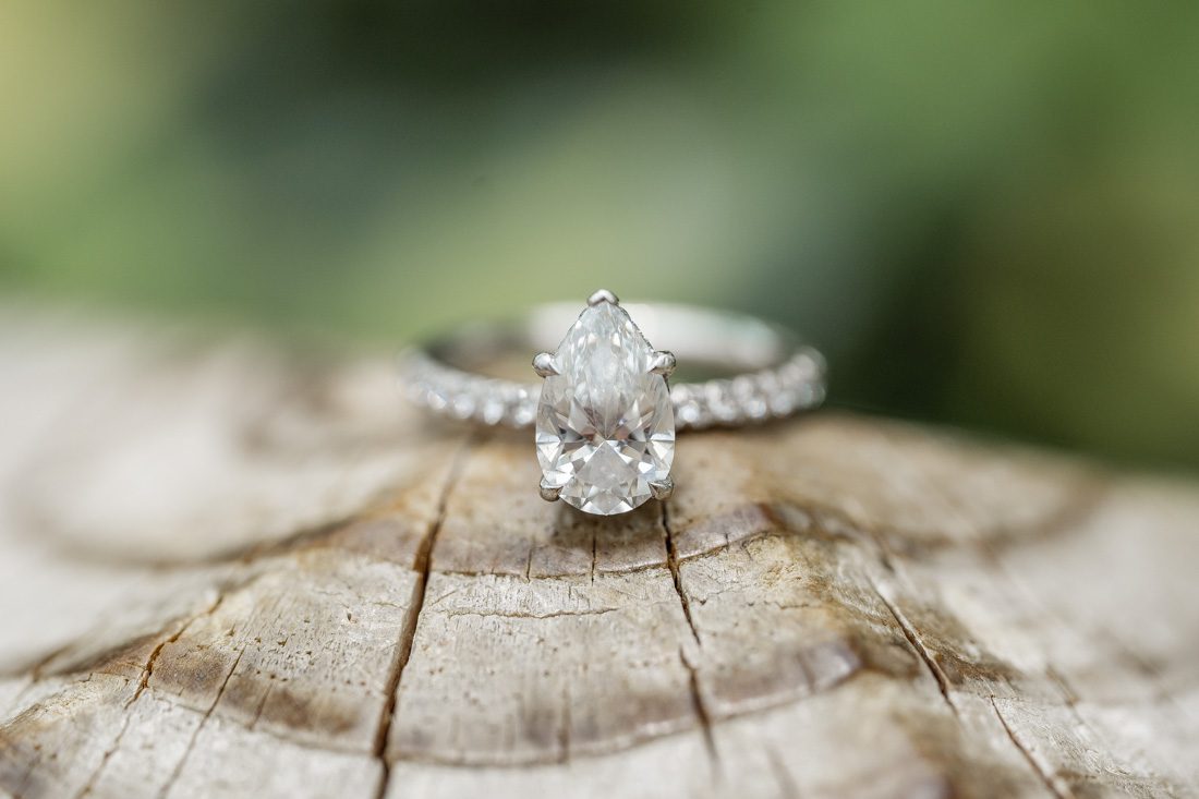 Ring close up macro shot for Gaylord Palms engagement session with top engagement photographer