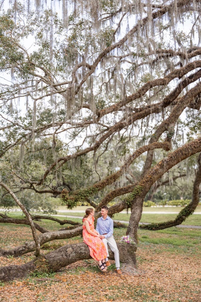 Orlando engagement photography location Loch Haven Park by top photographer