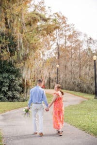 Orlando engagement photography location Loch Haven Park by top photographer