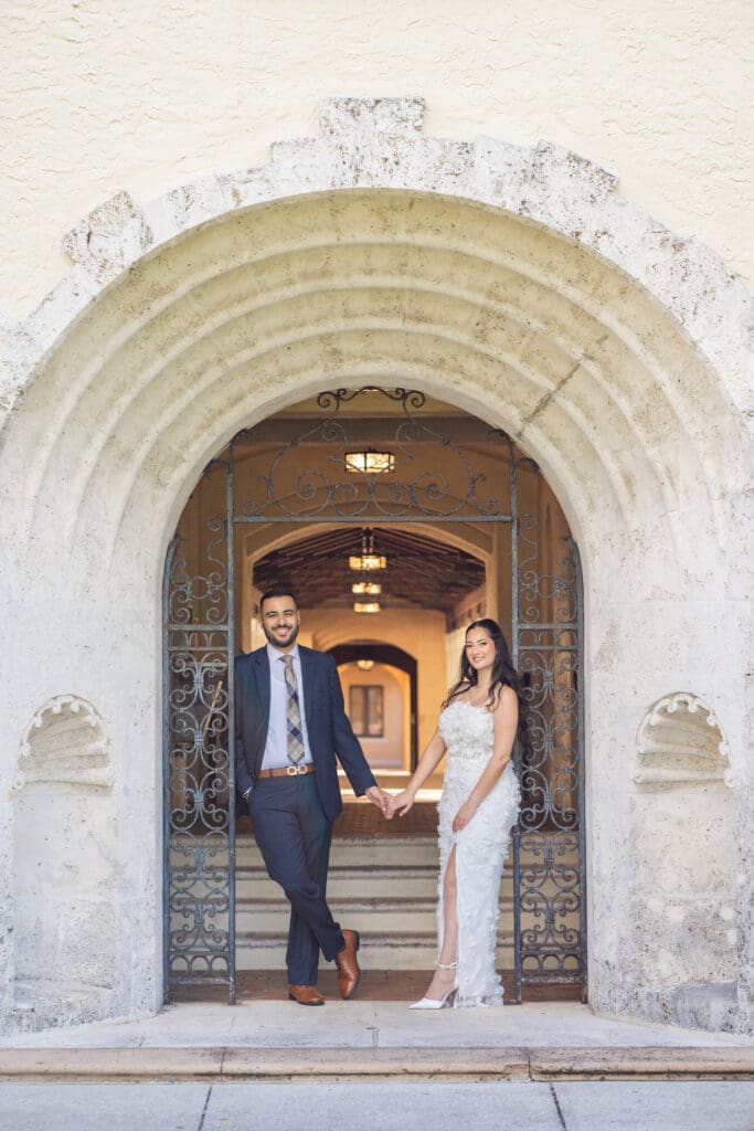 Engagement photography at Rollins College in Winter Park by top Orlando photographer