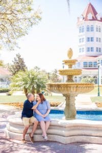 Top Disney engagement photographer captures mini session at the Grand Floridian resort