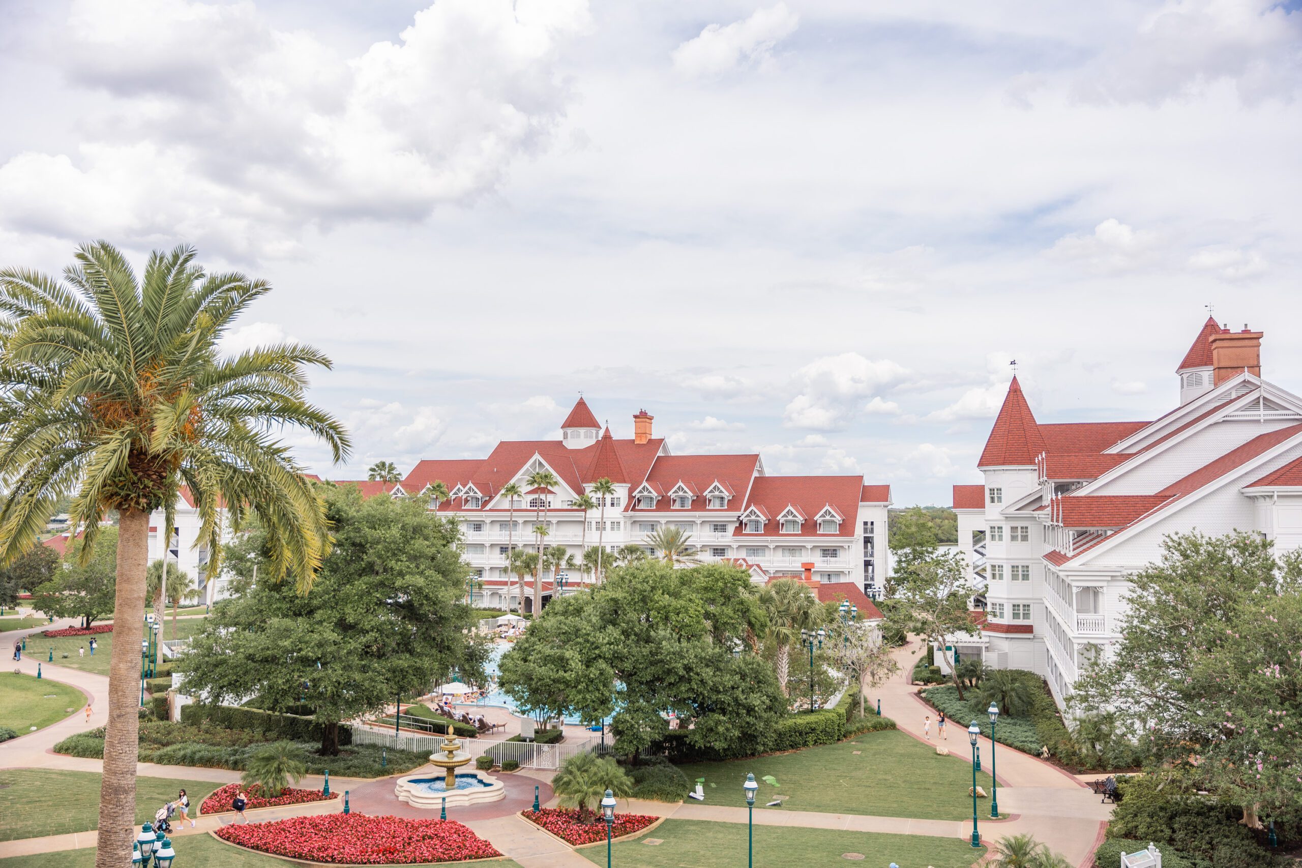 Disney engagement photographer captures view from the club level of the Grand Floridian