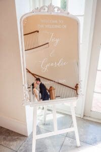 Creative fun wedding photo at Luxmore Grande Estate venue in Orlando